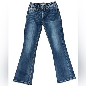 Rock & Roll Cowgirl Riding Stretch Bootcut Denim Jeans - Size 26 x 32